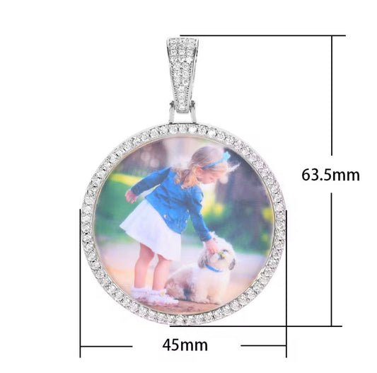 Big circle pendent