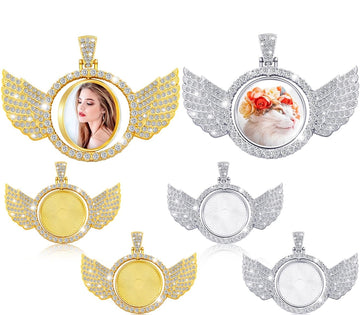 Wing pendant (2 sided)